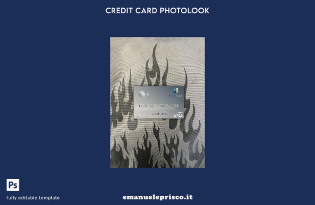 modello frontale photolook per carta di debito visto della Guinea Equatoriale st